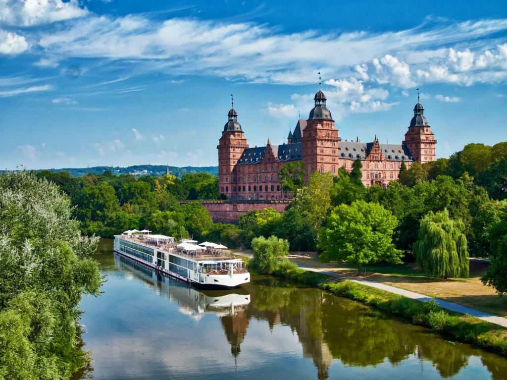 river cruise seeing castles from boat